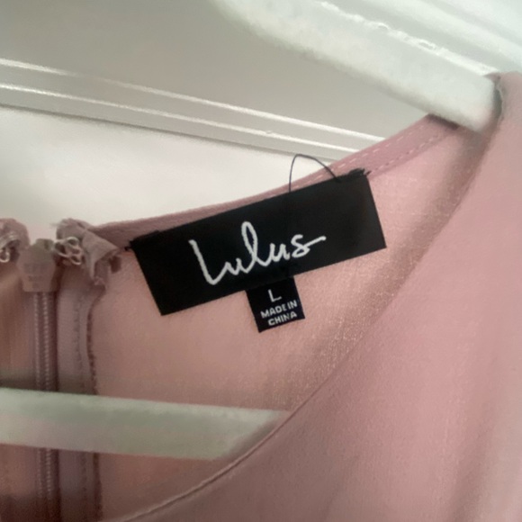 Pink evening jumpsuit - Picture 3 of 4